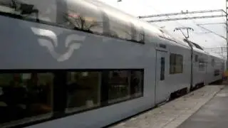 SJ Regionalt&aring;g  172 Dubbla dubbeld&auml;ckare X40 G&ouml;teborg-SK&Ouml;VDE-Stockholm