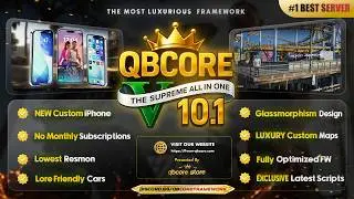 Best QBCore Server for Sale 2026 ⭐ | FiveM Supreme V10.1 Server | FiveM Scripts, Mods, Car & MLOs