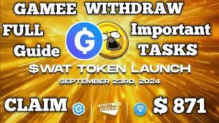Gamee Telegram Bot Withdrawal| Gamee listing| Gamee coin price #gamee #crypto #airdropfree #bitcoin