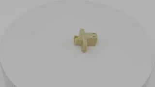 ODM Simplex Hybrid LC To FC Fiber Adapter Zirconia Sleeve Compact design