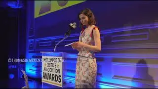 Discurso de Thomasin Mckenzie - premios HCA 2020 a j&oacute;venes promesas