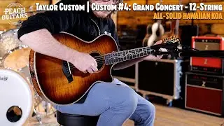 No Talking...Just Tones | Taylor Custom | Custom #4: Grand Concert - 12-String