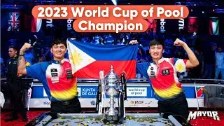 Philippines beat Germany to win World Cup of Pool 2023