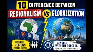 DIFFERENCE BETWEEN REGIONALISM AND GLOBALIZATION