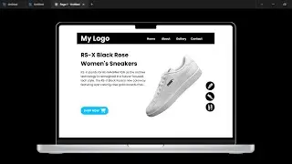 Simple Web Design Layout using Figma - UI/UX