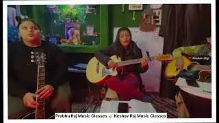 Tum mile Dil Khile - Girls Guitar Jamming - Prabhu Raj music Classes  #guitar #aligarh 