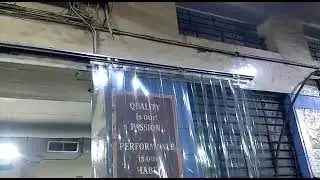 Transparent PVC Strip Door Curtain Thickness 2 Mm | Available on IndiaMART