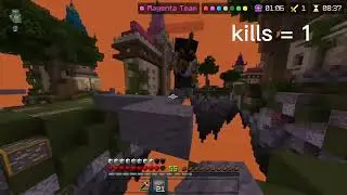 No weapon challenge hive skywars #minecraft #hive #challenge
