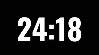 28 Minute Timer ⏱️ | No Sound | Study, Workout, Focus & Meditation Timer