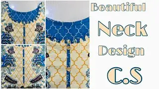How to make stylish neck design Cutting And Stitching with details #nj #stitched #trending 