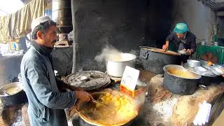 ROSH PATATO AND MEET TRADITIONAL PATHAN DISH | KARKHANO MARKET ROSH | CITY FOOD LOVER PAKISTAN