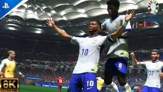 EA SPORTS FC 24  EURO 2024 France vs Portugal | PS5 Slim 8k gameplay