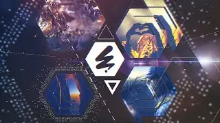 Futuristic Hexagon Digital Slideshow