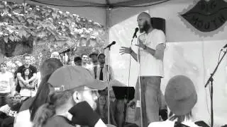 Seth Walker - sacrifical poet @ 2010 Utah Arts Festival