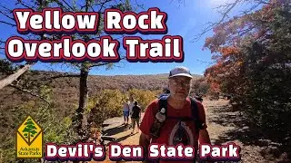 YellowRock Trail & Overlook @ DEVIL'S DEN State Park - AR Fall color 2025