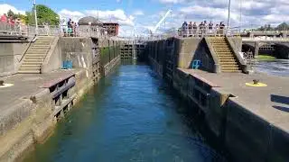 Ballard Locks Seattle Washington  - July 2022