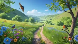 ASMR | 4k | Nature Walk in the Surrey Hills | England | Birds, Rain & Natural Sound | Peaceful
