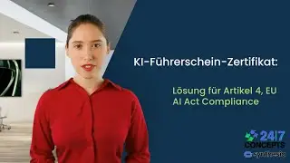 KI F&uuml;hrerschein mit Zertifikat, L&ouml;sung f&uuml;r EU AI Act Compliance