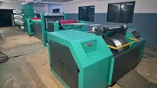 RABATEX MONO MOTHER YARN DIRECT SPLIT WARPING MACHINE #sgroup #rabatex #warpingmachine #textile