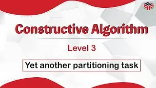 Yet another partitioning task || Codeforces