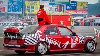 Дрифт в Ростове / MERCEDES DRIFT BATTLE ROSTOV 2015