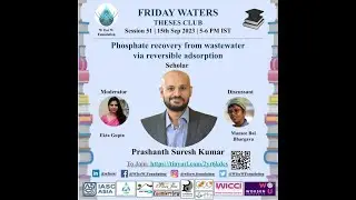 Friday Waters.Theses Club.15.09.23.Phosphate recovery from wastewater via reversible absorption