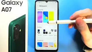 Samsung Galaxy A07: Как использовать режимы и сценарии