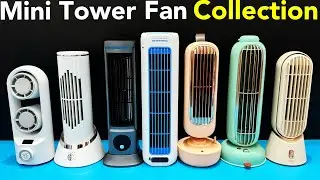 Mini Tower Fan Collection - Air Conditioning Cooling Humidification | Unboxing And Review