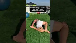 Cea mai bună metodă de a scăpa de durerea de spate #streeching #workout #bodybuilding #lowerbackpain