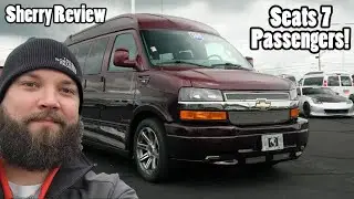 Custom Fade Paint! 7 Passenger LUXURY Van | Sherry Review