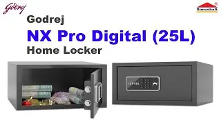 Godrej NX Pro 25L Digital Locker | Best Selling Home Safe | Digital Security for Modern Homes