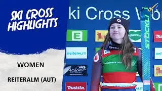 India Sherret leaves Austria as new World Cup leader | FIS Ski Cross World Cup 24-25
