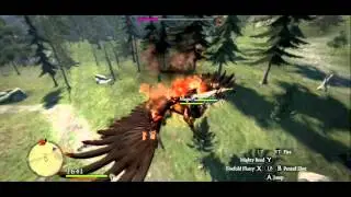 Dragon's Dogma - Killing Griffon in 37 seconds