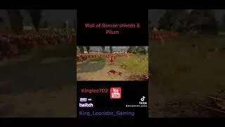 Pilum toss coming down! Roma Invicta! #rome2tw #rome2totalwar #rome2 #rome2sieges