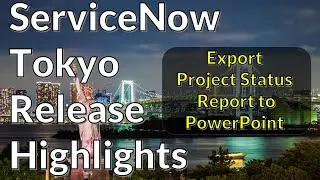 Export Project Status Report to PowerPoint