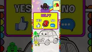Miss Delight puzzle game painting Car color #missdelight #puzzle #game