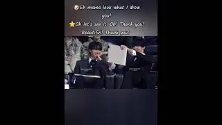 Yunho and his drawings🤣... +Mingi's attempt ~funny story #에이티즈 #ateez #shorts