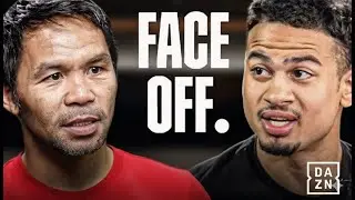 Manny Pacquiao vs Rolly Romero &ndash; Intense Face Off 2025 🔥