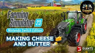 Making Butter and Cheese in Dairy Production | Farming Simulator 23 Mobile