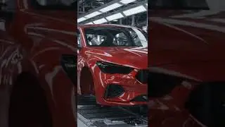 how cars are made in factory 😱 #cars #carmaking #engeeniring #trending #aivideo #satisfying #veo3