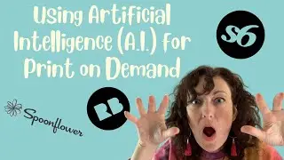 Using AI for Print on Demand. My trip to the dark side #printondemand