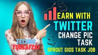 How to do Twitter NFT change pic task job || Idea of earn money online with twitter #technoyousafzai