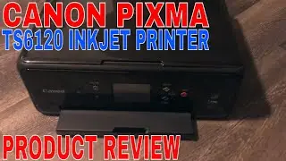 ✅  How To Use Canon Pixma TS6120 Inkjet Printer Review 🔴