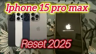 How to reset iPhone 15 pro max