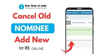 SBI Nominee Cancel and Add Kare | How to Cancel old Nominee  and Add New  | SBI Online Nominee
