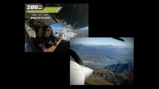 Flight over the Grand Canyon from Falcon Field, AZ to St George, UT in a Diamond DA42 NG Twin