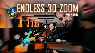 Бесконечное масштабирование 3D-камеры (без плагинов, бесплатная версия!) / Учебник по DaVinci Res...