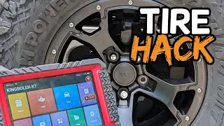 ИСПРАВЛЕНО! 35-дюймовые шины Jeep Wrangler JK: датчики TPMS и калибровка спидометра (Kingbolen K7...