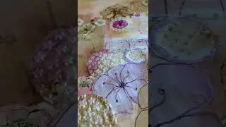 A super group in my intuitive art journaling class this morning - blossom & bloom #artjournaling