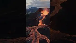 Lava Apocalypse: Village and City Consumed by Eruption #Volcano #Eruption #Disaster #Lava
